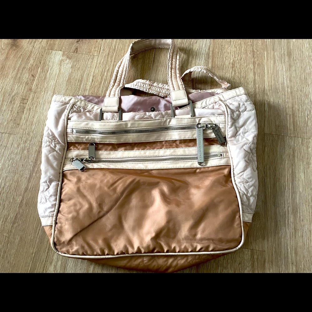 Stella McCartney LeSportsac pink blush diaper bag